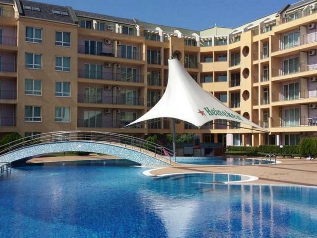 Pollo Resort Mikosta Apartments Sunny Beach Buitenkant foto